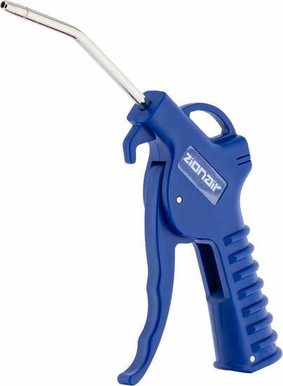 blaaspistool set - 5 delig - luchtspuit - afblaas pistool kunststof - 1/4 duims aansluiting - zionair