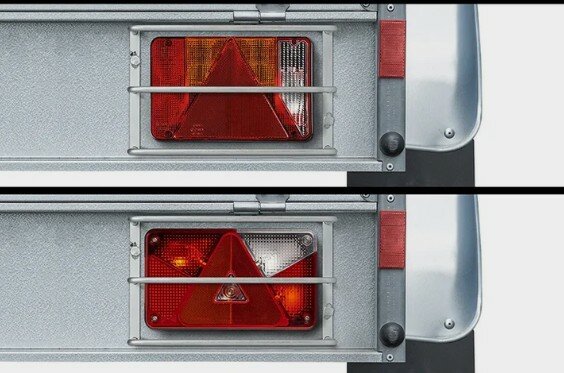 achterlicht beschermrek 230mm x 110mm - beschermer - achterlicht beschermer - beschermrek