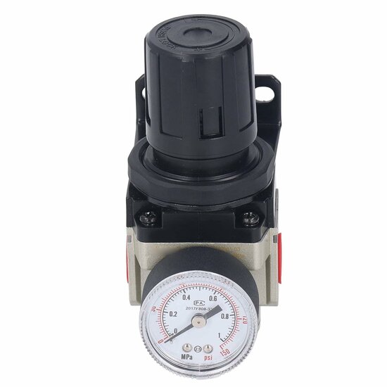 drukregelaar - 3/8 duims - reduceerventiel - 10 bar - druk regelaar - luchtdruk regelaar