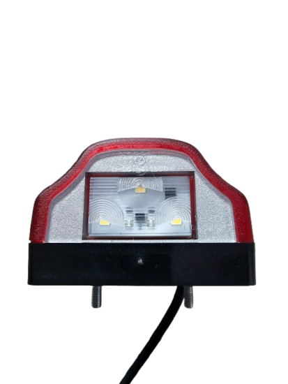 led kentekenverlichting wit 12/24 volt - kenteken verlichting - kentekenlamp - numberplate lamp - horpol