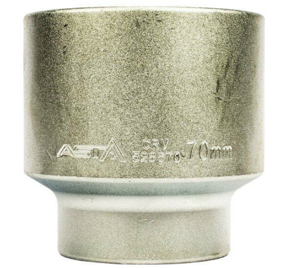 dop zeskant - 70 mm - 1 duims aansluiting - dopsleutel - rateldop - dop - asta