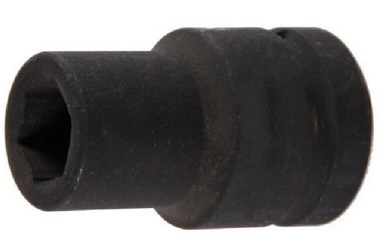 zeskant krachtdop 22 mm verlengd - 1 duims aansluiting - slagdop - impact dop - rateldop - dop - jmc