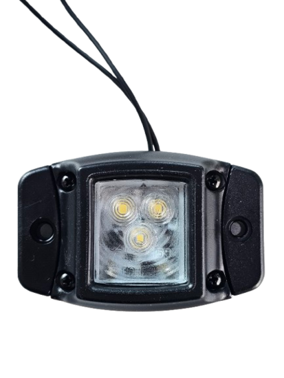led zijmarkeringslamp universeel wit 3x led - led contourlamp - zijlamp - breedtelamp