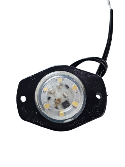 led zijmarkeringslamp universeel wit 6x led - contourlamp - zijlamp - breedtelamp