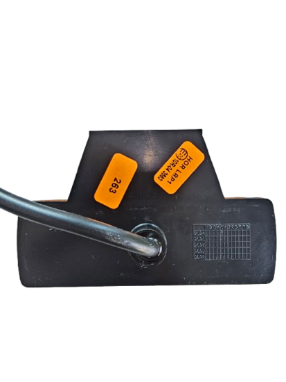 oranje zijmarkeringslamp links met houder - 12/24 volt - markeringslamp 3 led - contourlamp - horpol