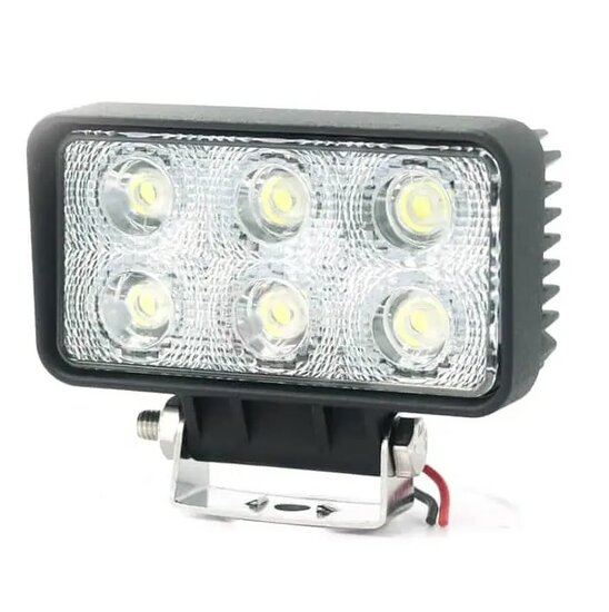 led werklamp 6x led 18w - werklamp - bouwlamp - lamp - werklicht - led werklamp