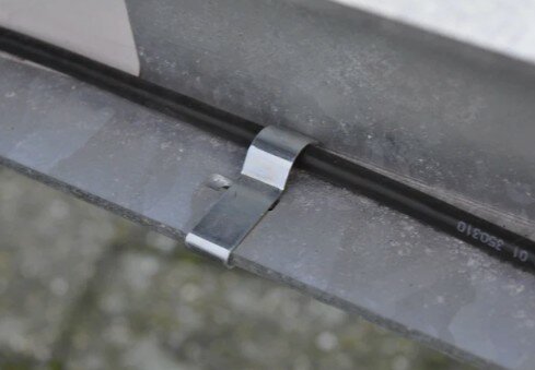 chassis klem 8mm - kabelklem - schroef kabelklem - klem