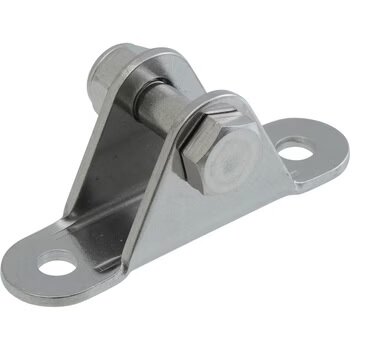 Gasdrukveer bevestigingsschoen - Vlak - 55mm - Montagebeugel gasveer