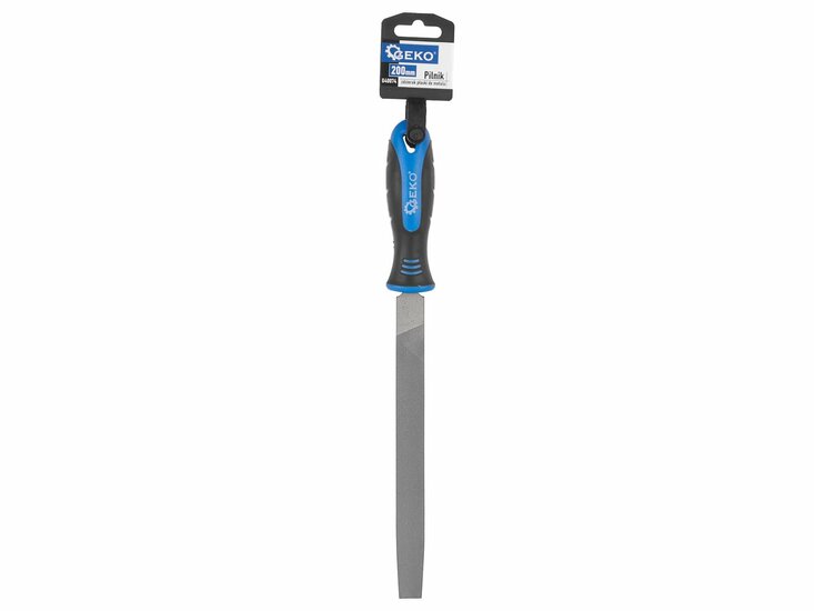 metaalvijl 200 mm - platte vijl - vijl - staalvijl - sleutelvijl - geko
