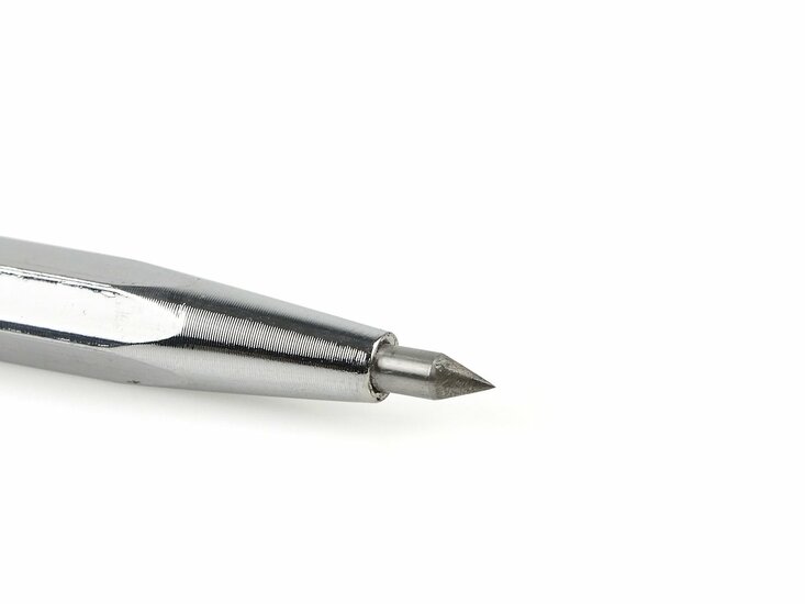 kraspen 140 mm - glaskraspen - markeerpotlood - markeerpen - geko