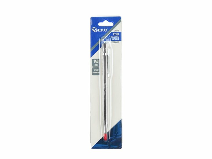 kraspen 140 mm - glaskraspen - markeerpotlood - markeerpen - geko