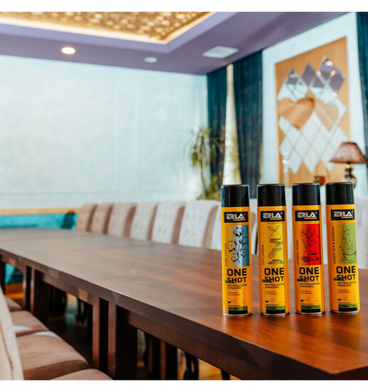 erla one shot green tea en bamboo 600 ml - geurneutralisator - luchtverfrisser - geurverfrisser - geurspuit