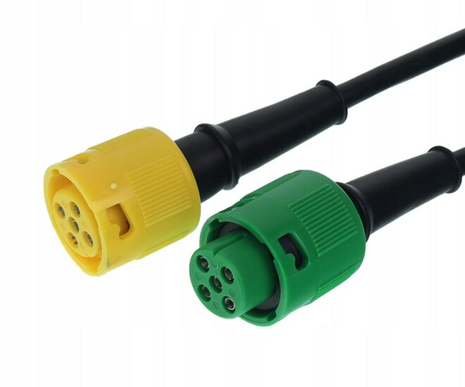 kabel set 13 polig stekker 7,5 meter lang - verlichtingskabel - kabelset - gmp