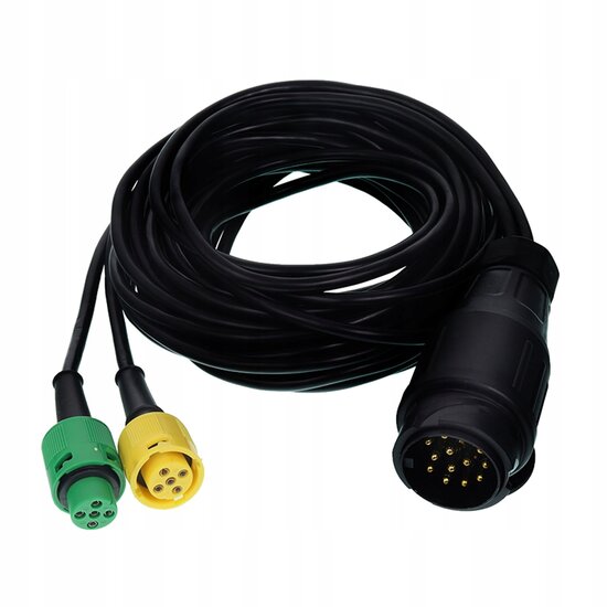 kabel set 13 polig stekker 7,5 meter lang - verlichtingskabel - kabelset - gmp