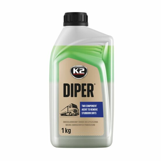 k2 diper reiniger 1 kg - reinigingsmiddel - ontvetter - schoonmaakmiddel - schoonmaakproduct