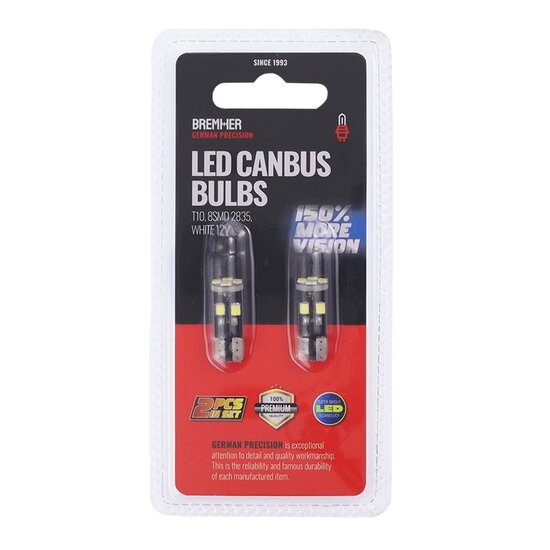auto ledlamp t10 12v - canbus ledlamp - auto ledverlichting - voertuig ledlamp - auto lamp