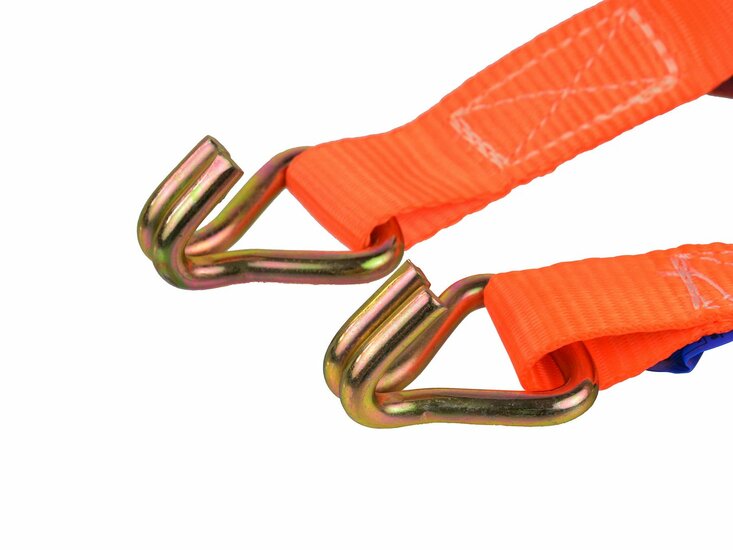 spanband 1 ton - 5 meter met ratel - sjorband 1000 kg - ratel met&nbsp;spanner - aanhangerband - geko