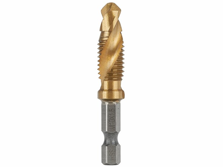 hss boor tap m10 x 1,5mm - tapboor - boor - tap - geko