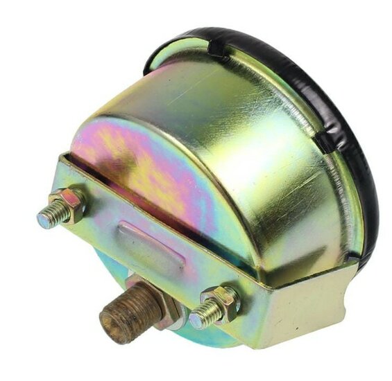 olie drukmeter tot 10 bar - drukmeter - oliedrukindicator - oliedrukklokje