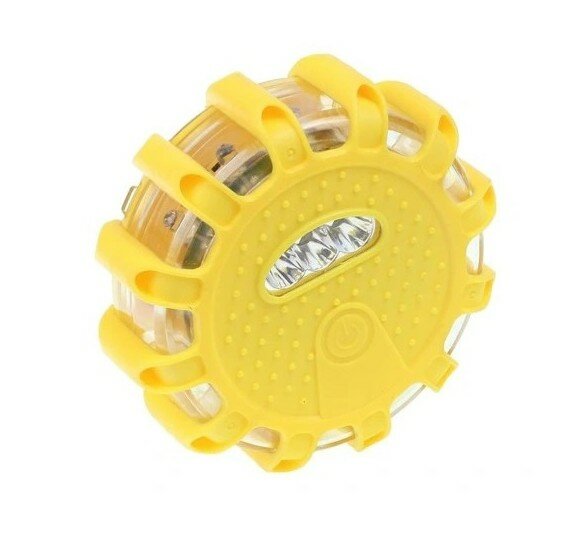 magnetische led waarschuwingslamp met 9 standen - noodlamp - zwaailamp - stroboscoop