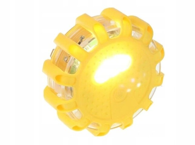 magnetische led waarschuwingslamp met 9 standen - noodlamp - zwaailamp - stroboscoop