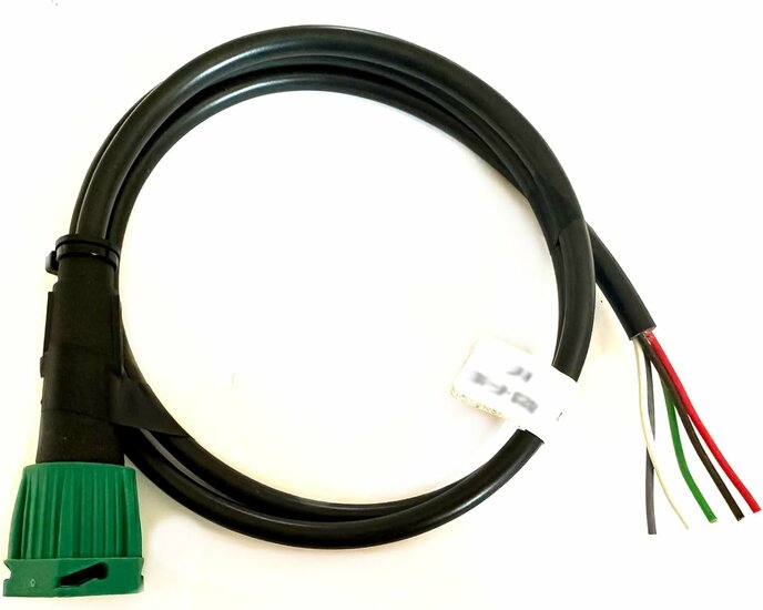 5-pins bajonetconnector 1m - stekkerconnector - trailerstekker - aanhangerstekker - elektrakabel - stroomkabel