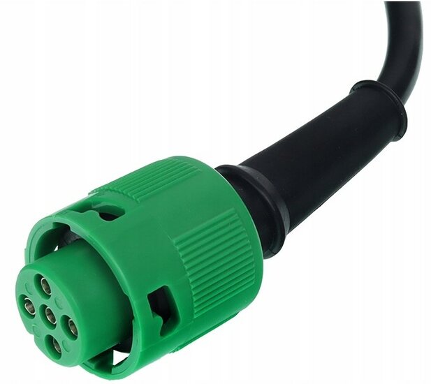 5-pins bajonetconnector 1m - stekkerconnector - trailerstekker - aanhangerstekker - elektrakabel - stroomkabel