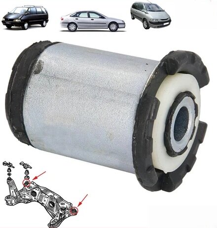 Achteras (de)montage set - Renault laguna 2 en peugeot 207 Bus draagarm demontage - SATRA