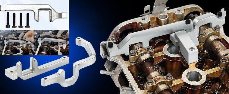 bmw&nbsp;mini peugeot en citroen - 1.4 vti - 1.6 thp 16v (N12 -&nbsp;N14 -&nbsp;R55) - kettingspanner en krukasbevestigin