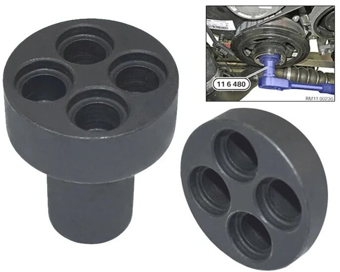 bmw en mini krukas blokkeer en draai set -&nbsp;1.2, 1.5 en 2.0 benzine en een 3.0 diesel - distributie timing gereedschap&amp;#x