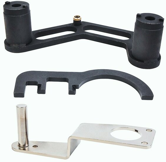 timingset bmw&nbsp;n47 - n47S - n57 en n57S&nbsp;diesel 1.6 -&nbsp;2.0 en 3.0L - nokkenasuitlijngereedschap&nbsp;- dist