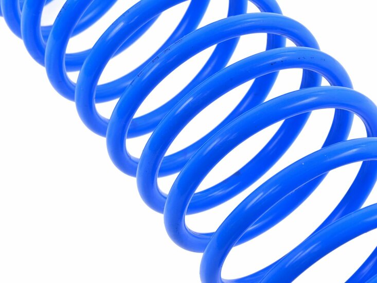 pneumatische slang 15 meter - luchtslang rubber - spiraalslang 5mm x 8mm - geko