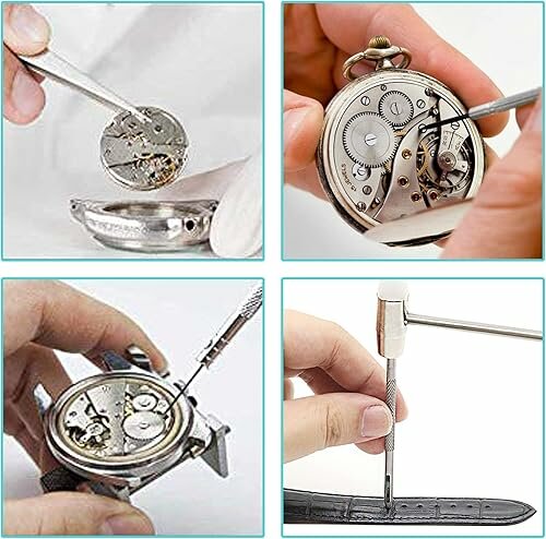 horloge reparatieset - precisie schroevendraaier set - horlogegereedschap - geko