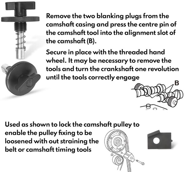 Alfa&nbsp;145 - 146 -147 - 155 - 156&nbsp;- Fiat en Lancia - benzine en diesel afstelset&nbsp;OEM 1 860 876 00&nbsp;-&nbsp; 1 860 771 000 -&nbsp;1.4 -&nbsp;1.6 -&nbsp;1.8 16V / 1.9 en&nbsp;2.4 liter distributiegereedschap
