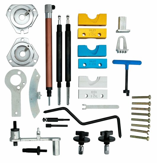 Alfa&nbsp;145 - 146 -147 - 155 - 156&nbsp;- Fiat en Lancia - benzine en diesel afstelset&nbsp;OEM 1 860 876 00&nbsp;-&nbsp; 1 860 771 000 -&nbsp;1.4 -&nbsp;1.6 -&nbsp;1.8 16V / 1.9 en&nbsp;2.4 liter distributiegereedschap