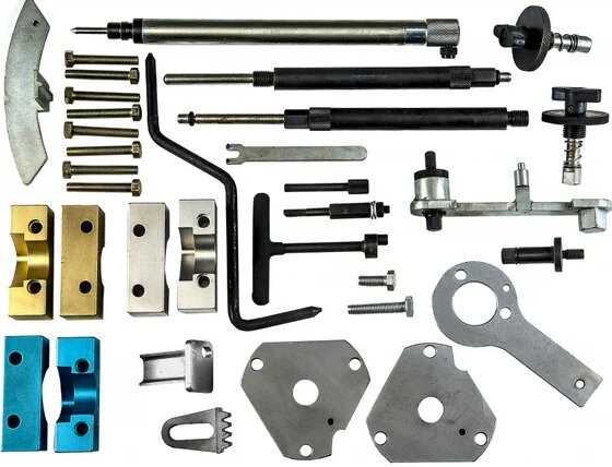 Alfa&nbsp;145 - 146 -147 - 155 - 156&nbsp;- Fiat en Lancia - benzine en diesel afstelset&nbsp;OEM 1 860 876 00&nbsp;-&nbsp; 1 860 771 000 -&nbsp;1.4 -&nbsp;1.6 -&nbsp;1.8 16V / 1.9 en&nbsp;2.4 liter distributiegereedschap