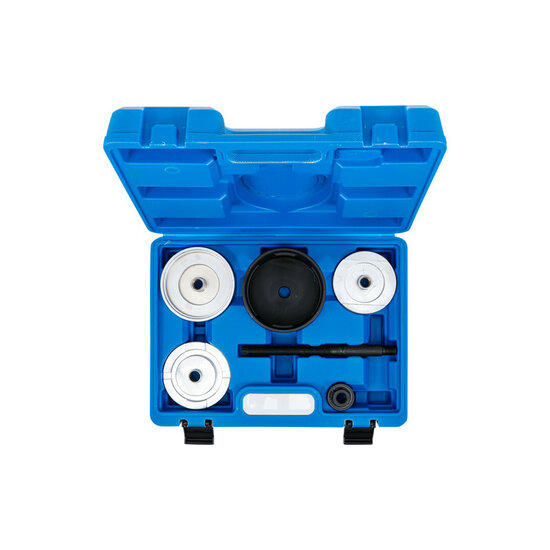 achteras silentblock trekker&nbsp;- bmw x5 en 5 Series e38 - e39&nbsp;- e53 bus draagarm demontage - satra 