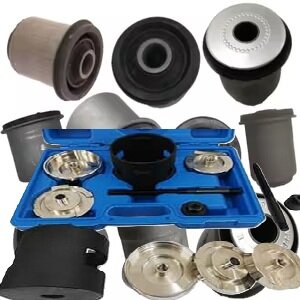 achteras silentblock trekker&nbsp;- bmw x5 en 5 Series e38 - e39&nbsp;- e53 bus draagarm demontage - satra 