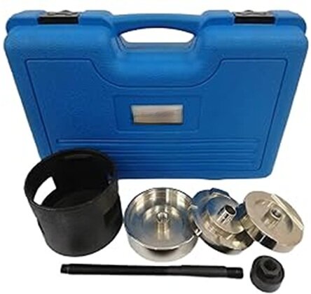 achteras silentblock trekker&nbsp;- bmw x5 en 5 Series e38 - e39&nbsp;- e53 bus draagarm demontage - satra 