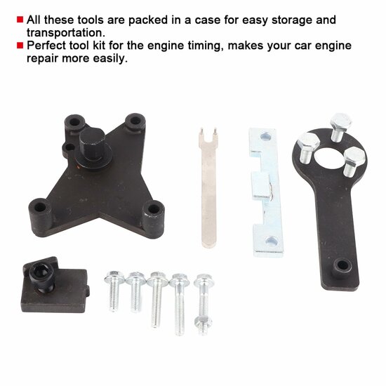 1.2 - 1.4 8V evo1 en evo2 vvt fiat - ford - chrysler - alfa romeo&nbsp;- krukasblokkering&nbsp;- nokkenas afstelplaat&amp;#x00a