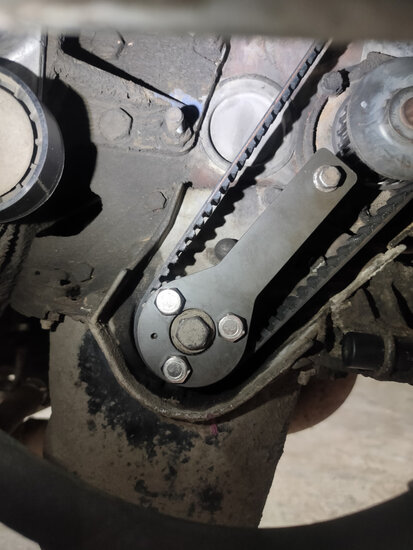 1.2 - 1.4 8V evo1 en evo2 vvt fiat - ford - chrysler - alfa romeo&nbsp;- krukasblokkering&nbsp;- nokkenas afstelplaat&amp;#x00a