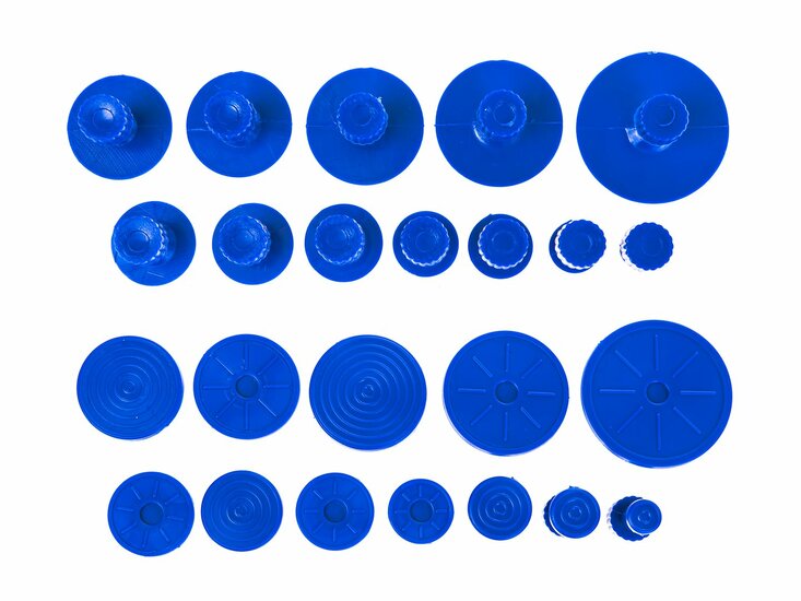 uitdeukset 19 delig - reparatieset uitdeuken - deuken trekker - deukverwijderingsgereedschap - uitdeuker - slagtrekker