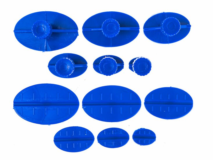 uitdeukset 19 delig - reparatieset uitdeuken - deuken trekker - deukverwijderingsgereedschap - uitdeuker - slagtrekker