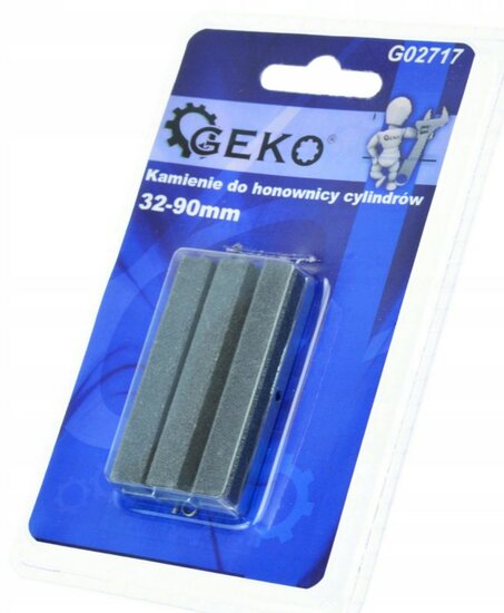 honer stenen - 3 delig - polijst stenen - hoonsteen 51mm - geko