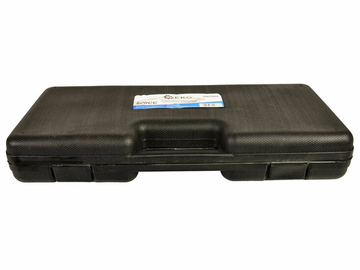 vetspuit - vet spuit - grease gun - smeerpistool - vetpistool - spuitpistool - 600cc rood - geko