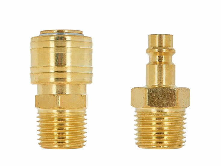 drukregelaar met filter en olienevelaar - compressor regelaar 1/2 duims  - reduceerventiel - geko