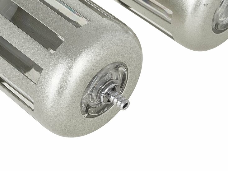 drukregelaar met filter en olienevelaar - compressor regelaar 1/2 duims  - reduceerventiel - geko