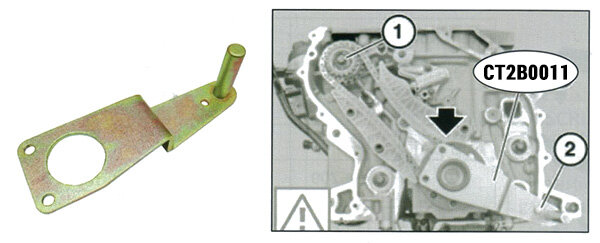 bmw en mini 2.0 en 3.0l&nbsp;n47 en n57 krukas borgpennen&nbsp;- revisieset - distributie timing gereedschap&nbsp;