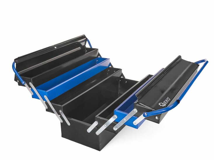 gereedschapskist - metaal - 7 laden - gereedschapskoffer - geko