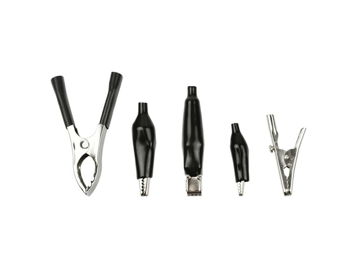 krokodil klemmenset  28 delig - accuklemmen set - krokodillenklemmen set - geko